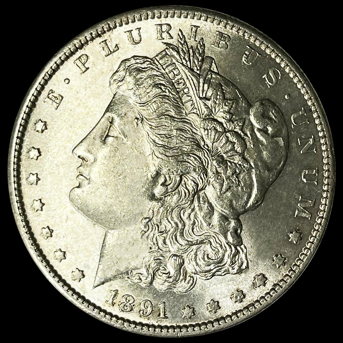 1891-S Morgan Silver Dollar UNCIRCULATED (1 of 2)