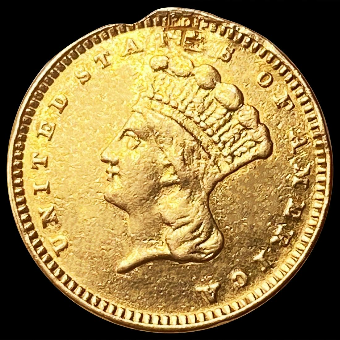 1874 Ty 3 Rare Gold Dollar UNCIRCULATED (1 of 2)