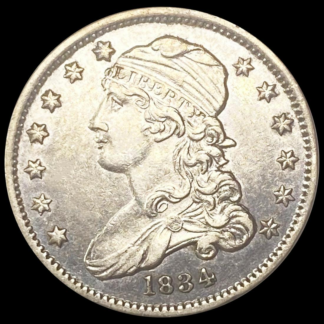 1834 Capped Bust Quarter UNCIRCULATED (1 of 2)