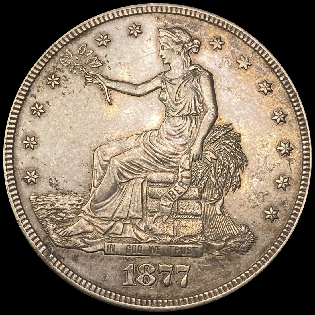 1877-S Silver Trade Dollar UNCIRCULATED (1 of 2)