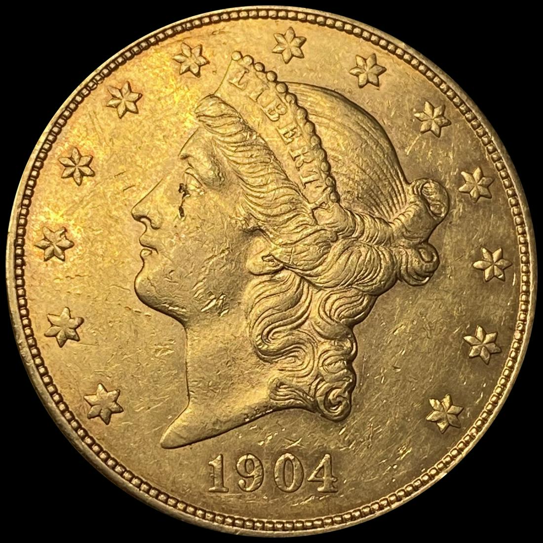 1904-S $20 Gold Double Eagle UNCIRCULATED (1 of 2)