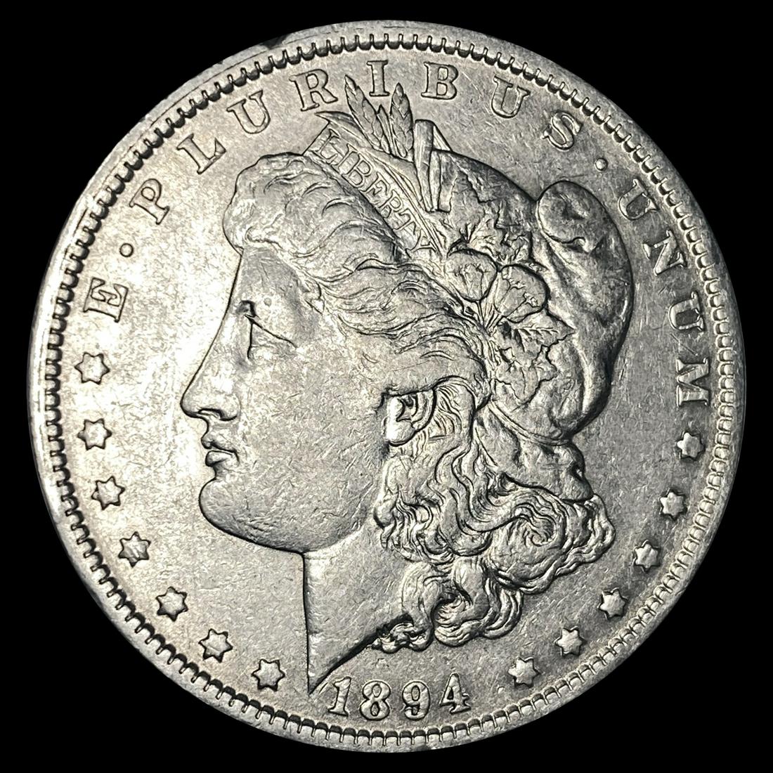 1894-O Morgan Silver Dollar NEARLY UNCIRCULATED (1 of 2)