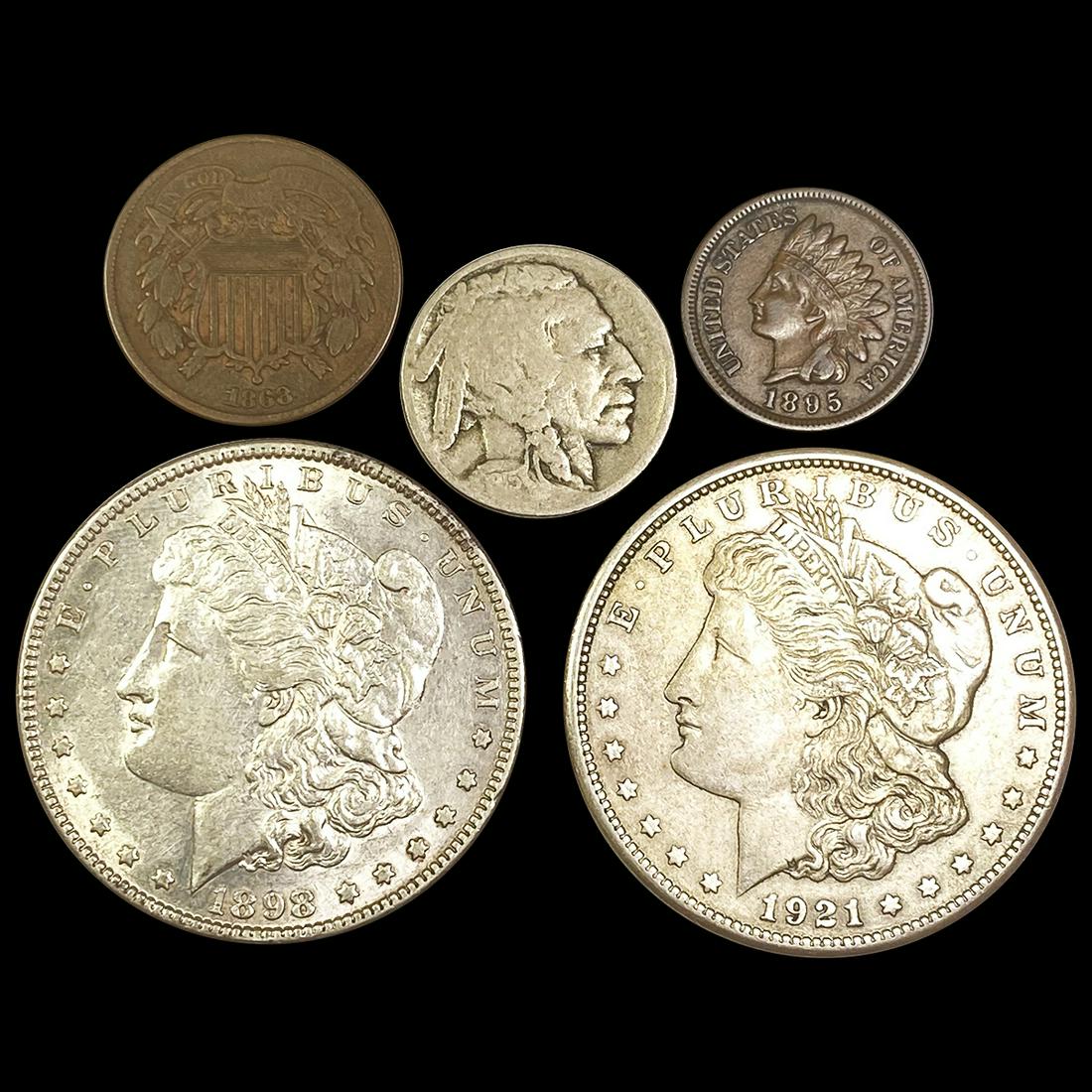 (5) Misc Coins NEARLY UNCIRCULATED (1 of 2)