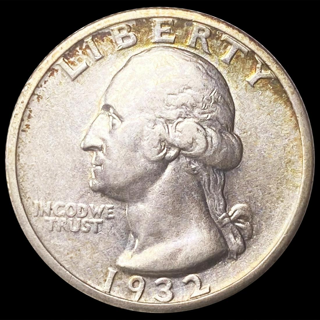 1932-S Washington Silver Quarter CLOSELY UNC (1 of 2)