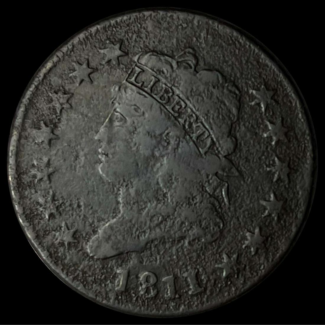 1811 Large Cent NICELY CIRCULATED (1 of 2)