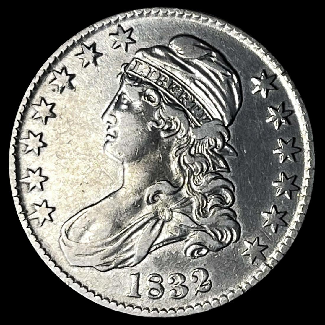 1832 Capped Bust Half Dollar ABOUT UNCIRCULATED (1 of 2)