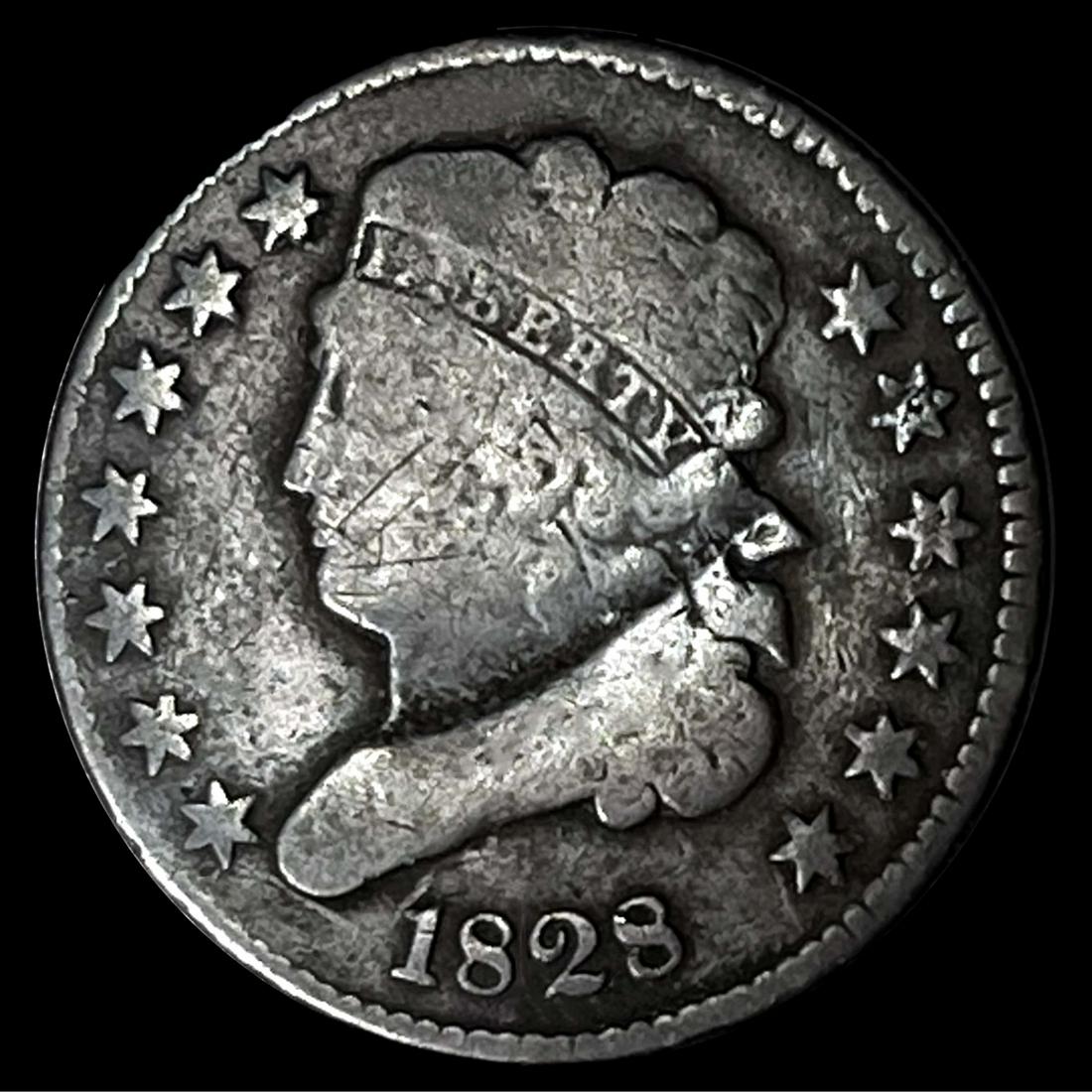 1828 Classic Head Half Cent NICELY CIRCULATED (1 of 2)