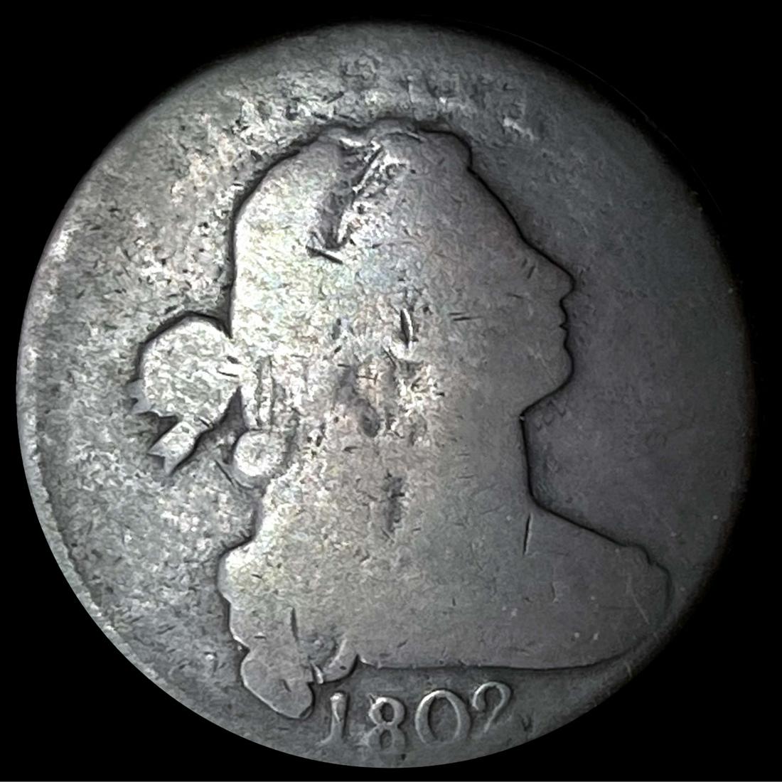 1802 Large Cent NICELY CIRCULATED (1 of 2)