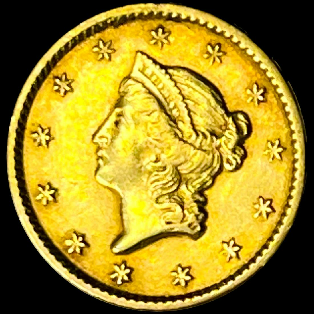 1849 Rare Gold Dollar UNCIRCULATED (1 of 2)