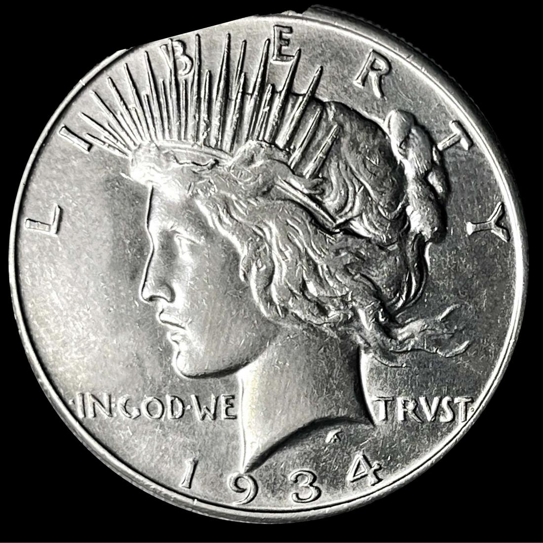 1934-S Silver Peace Dollar UNCIRCULATED (1 of 2)