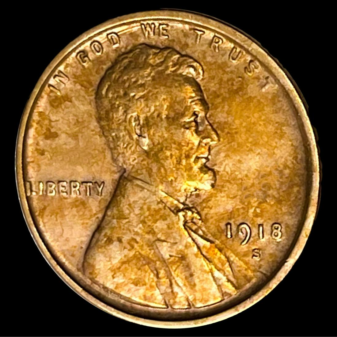 1918-S Wheat Cent UNCIRCULATED (1 of 2)