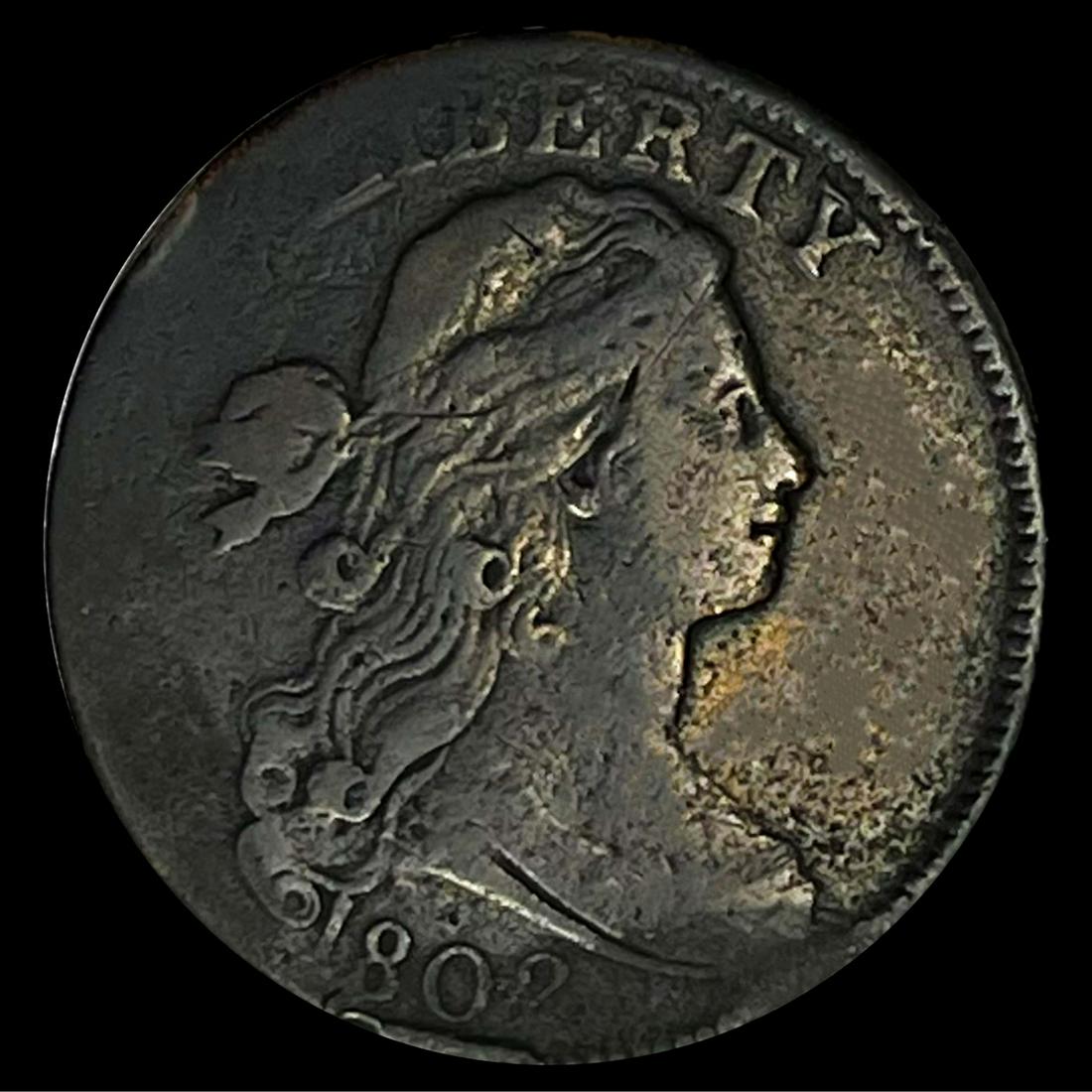 1802 Large Cent NICELY CIRCULATED (1 of 2)