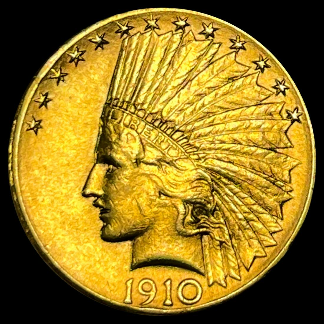 1910-S $10 Gold Eagle UNCIRCULATED (1 of 2)