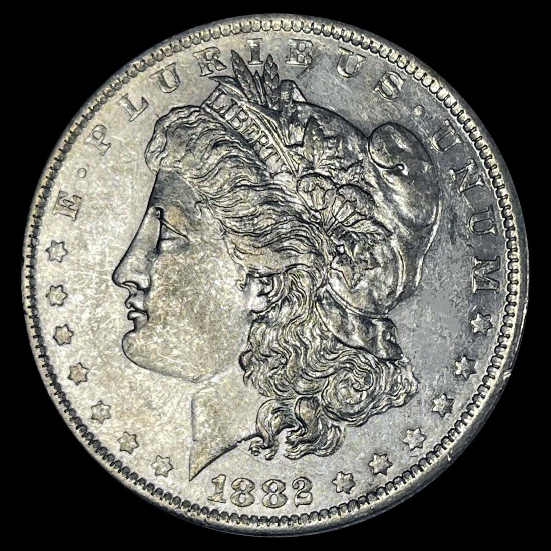1882-O/S Morgan Silver Dollar UNCIRCULATED (1 of 2)