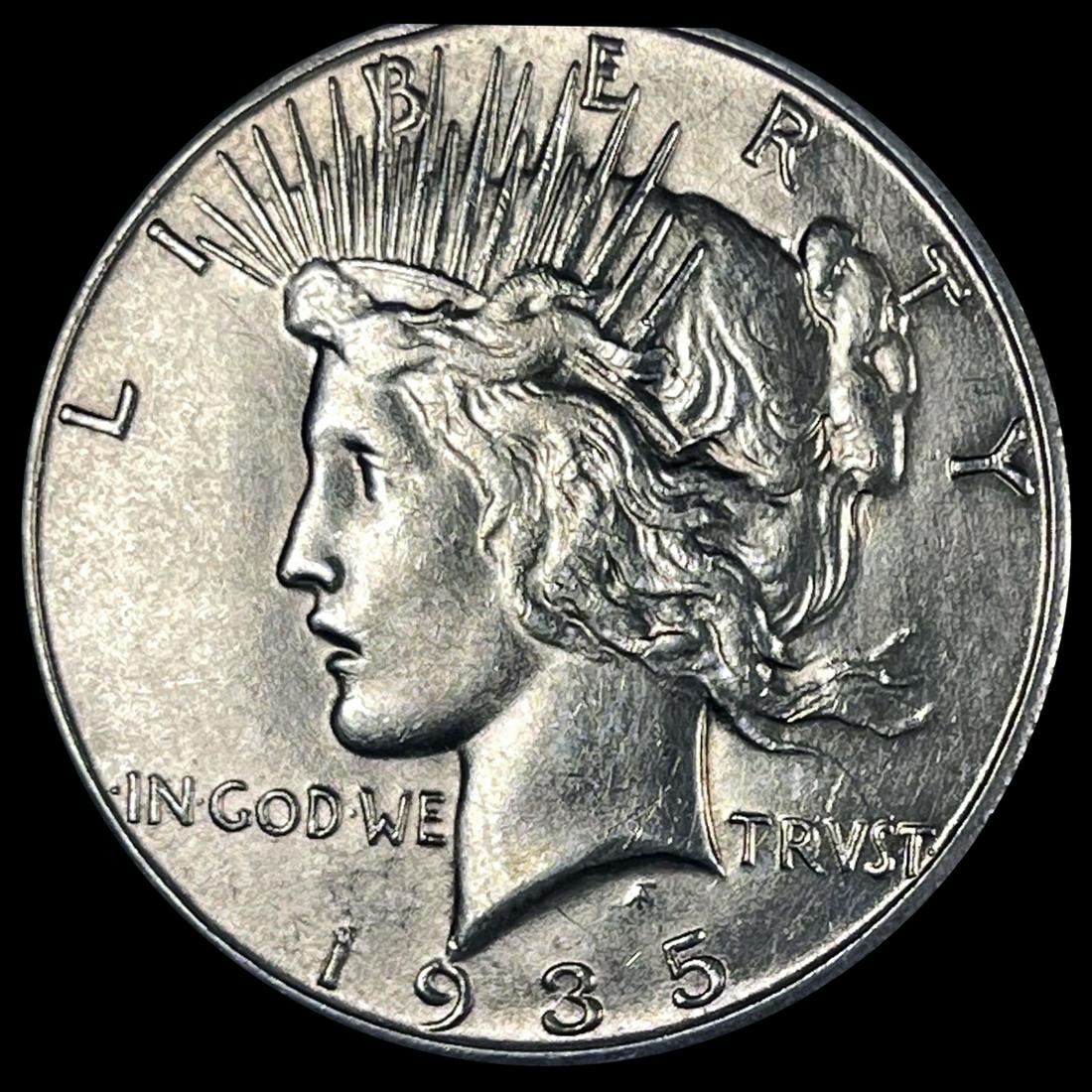 1935-S Silver Peace Dollar UNCIRCULATED (1 of 2)