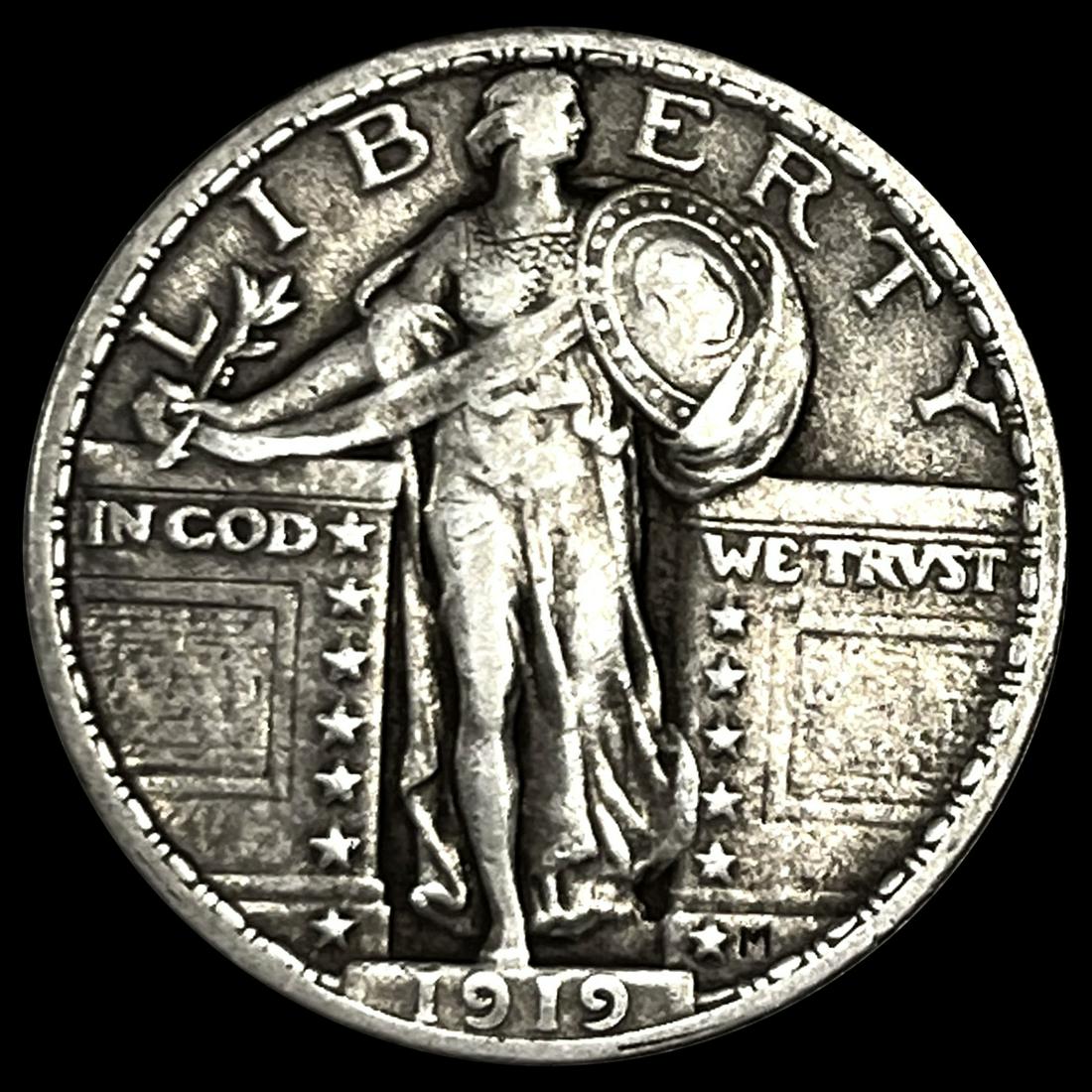 1919 Standing Liberty Quarter ABOUT UNCIRCULATED (1 of 2)
