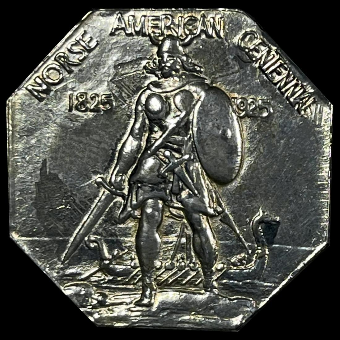 1925 Norse Half Dollar NEARLY UNCIRCULATED (1 of 2)