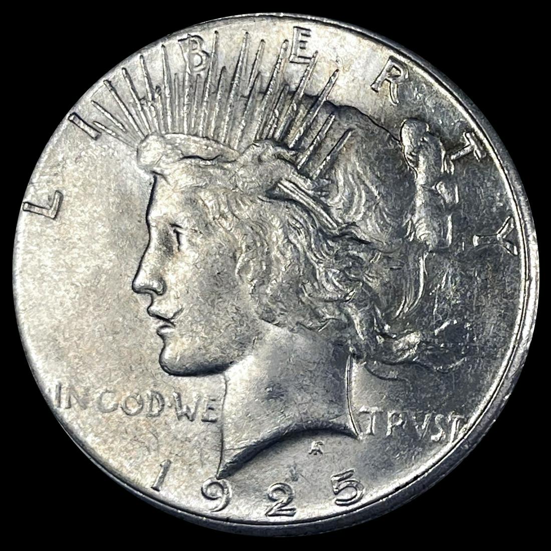 1925-S Silver Peace Dollar UNCIRCULATED (1 of 2)