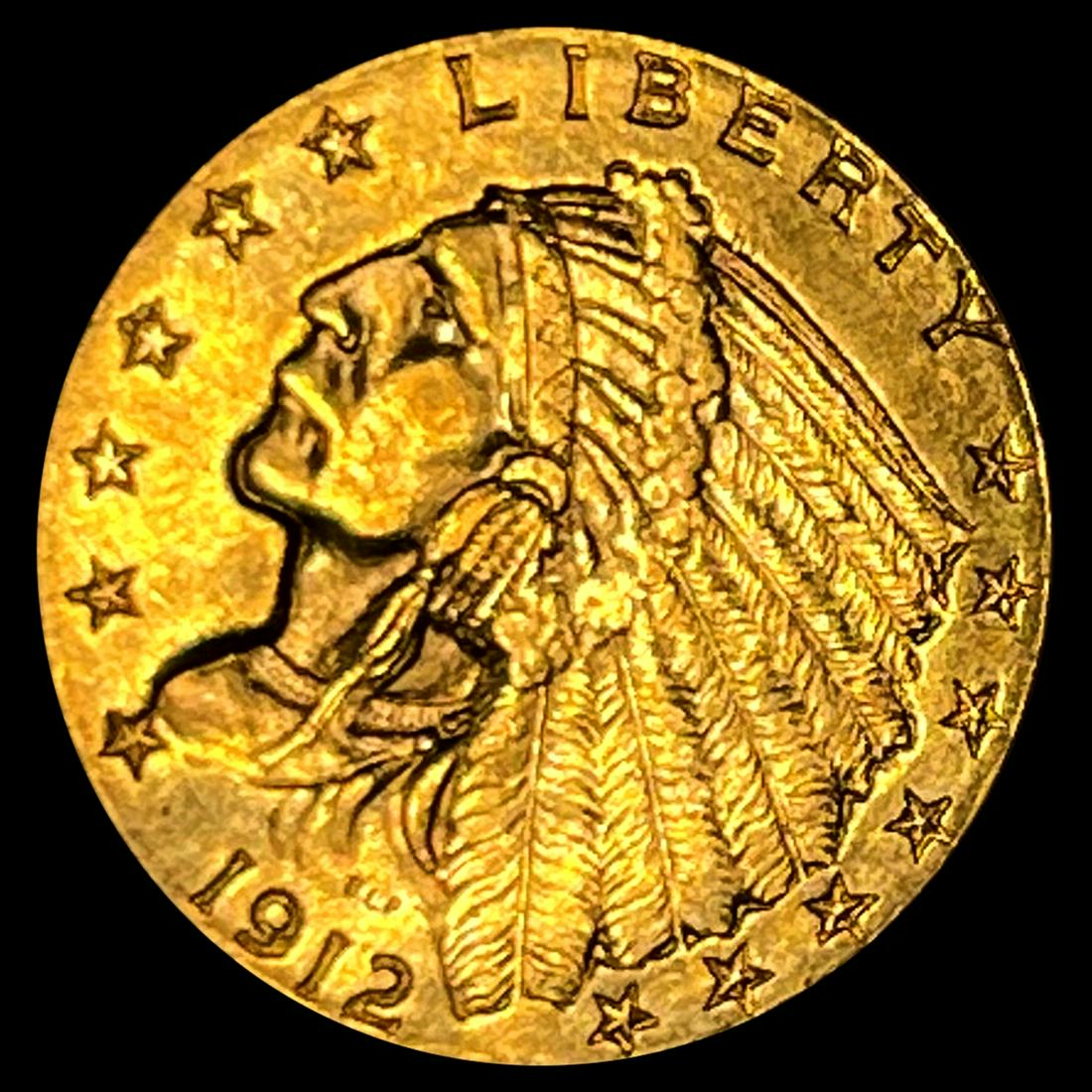 1912 $2.50 Gold Quarter Eagle UNCIRCULATED (1 of 2)