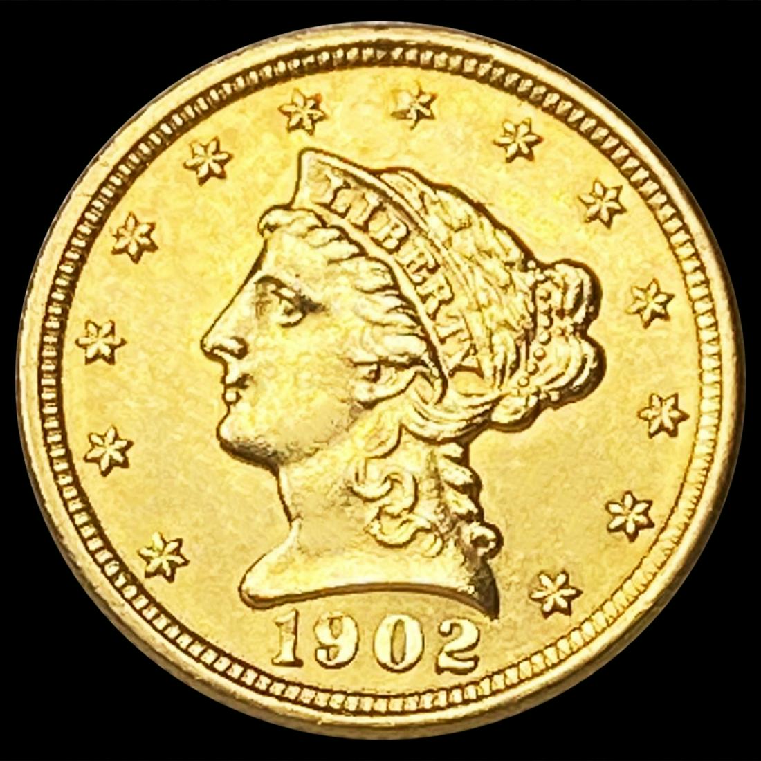 1902 $2.50 Gold Quarter Eagle UNCIRCULATED (1 of 2)