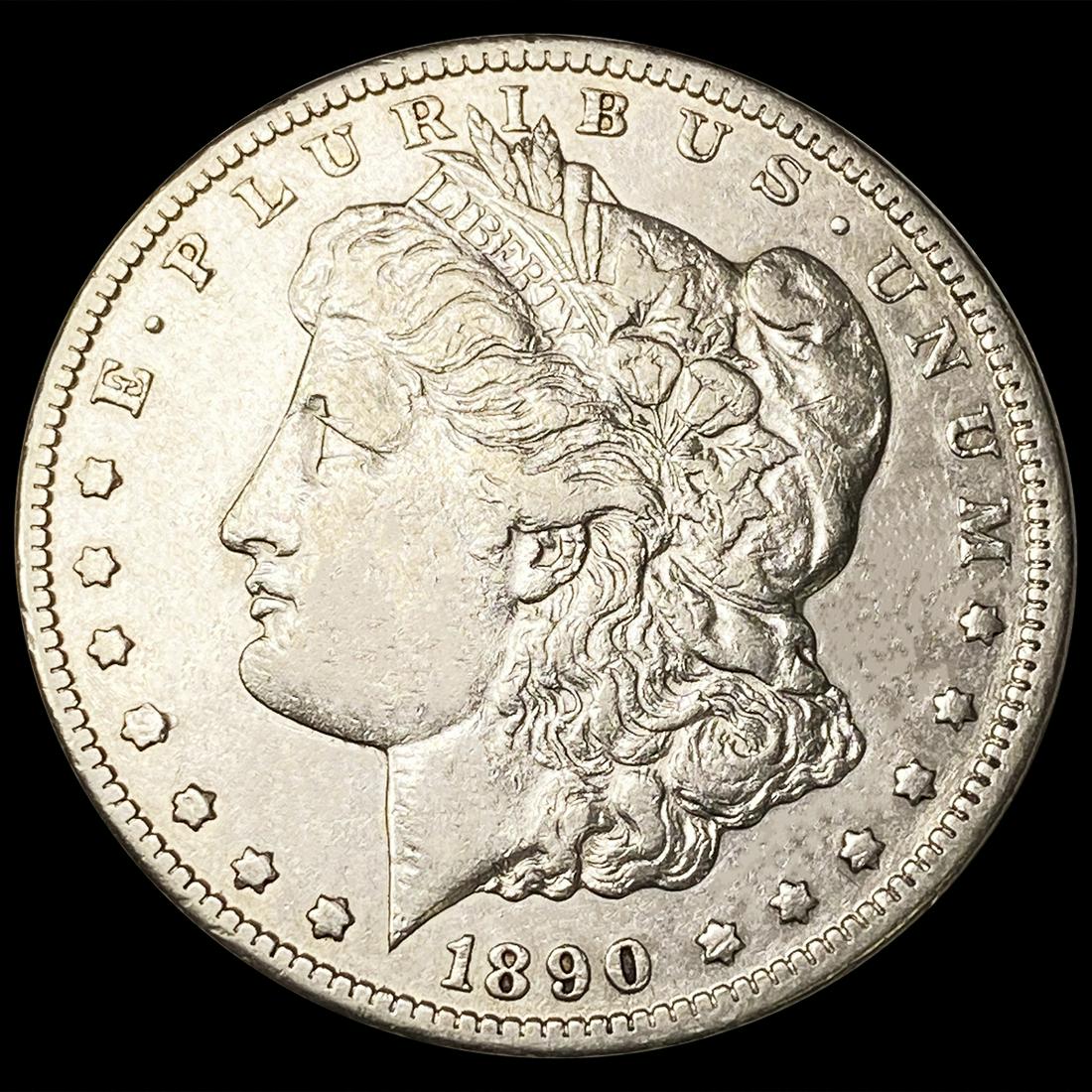 1890-CC Morgan Silver Dollar CLOSELY UNCIRCULATED (1 of 2)