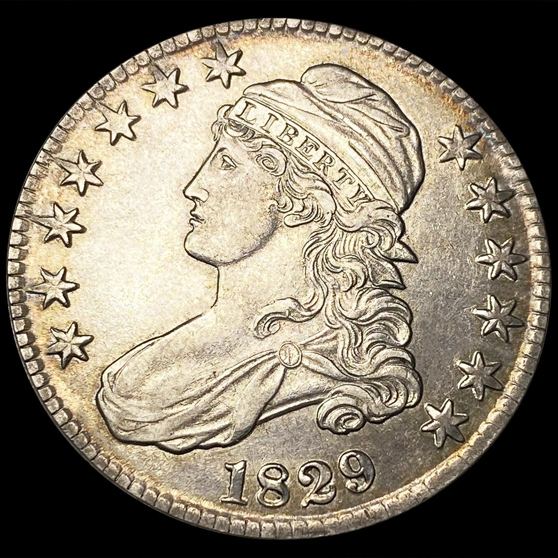 1829 Capped Bust Half Dollar UNCIRCULATED (1 of 2)