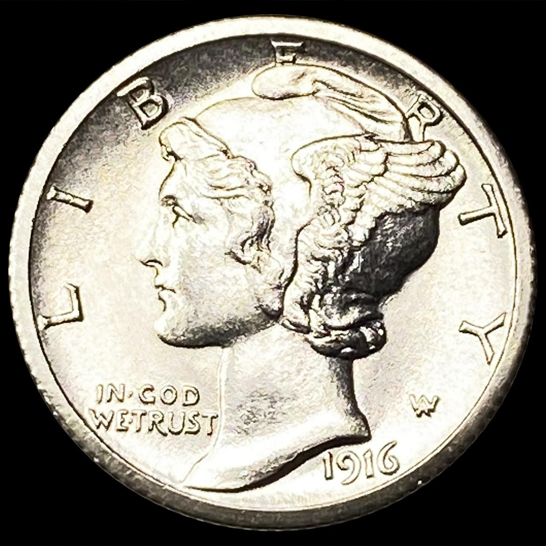 1916-S Mercury Dime UNCIRCULATED (1 of 2)