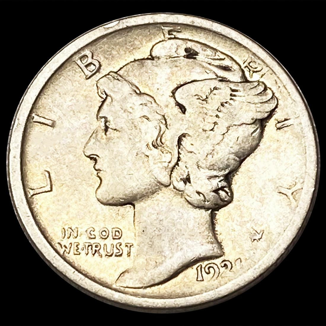 1921 Mercury Dime LIGHTLY CIRCULATED (1 of 2)