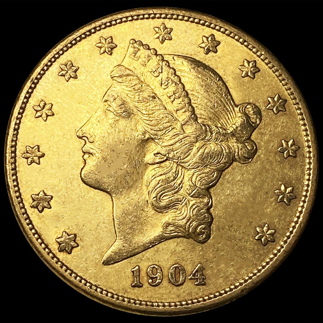 1904-S $20 Gold Double Eagle UNCIRCULATED (1 of 2)