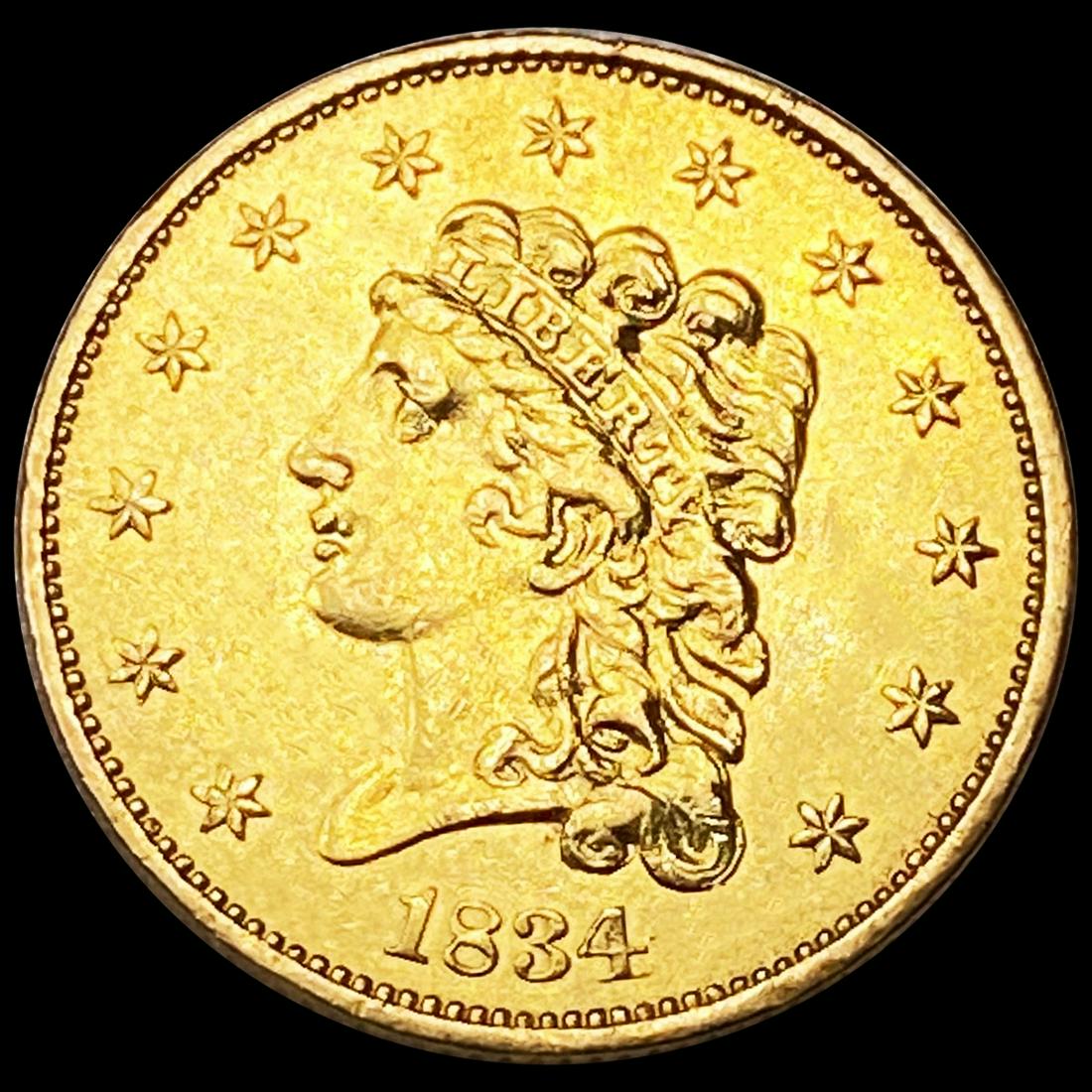 1834 $2.50 Gold Quarter Eagle CLOSELY (1 of 2)