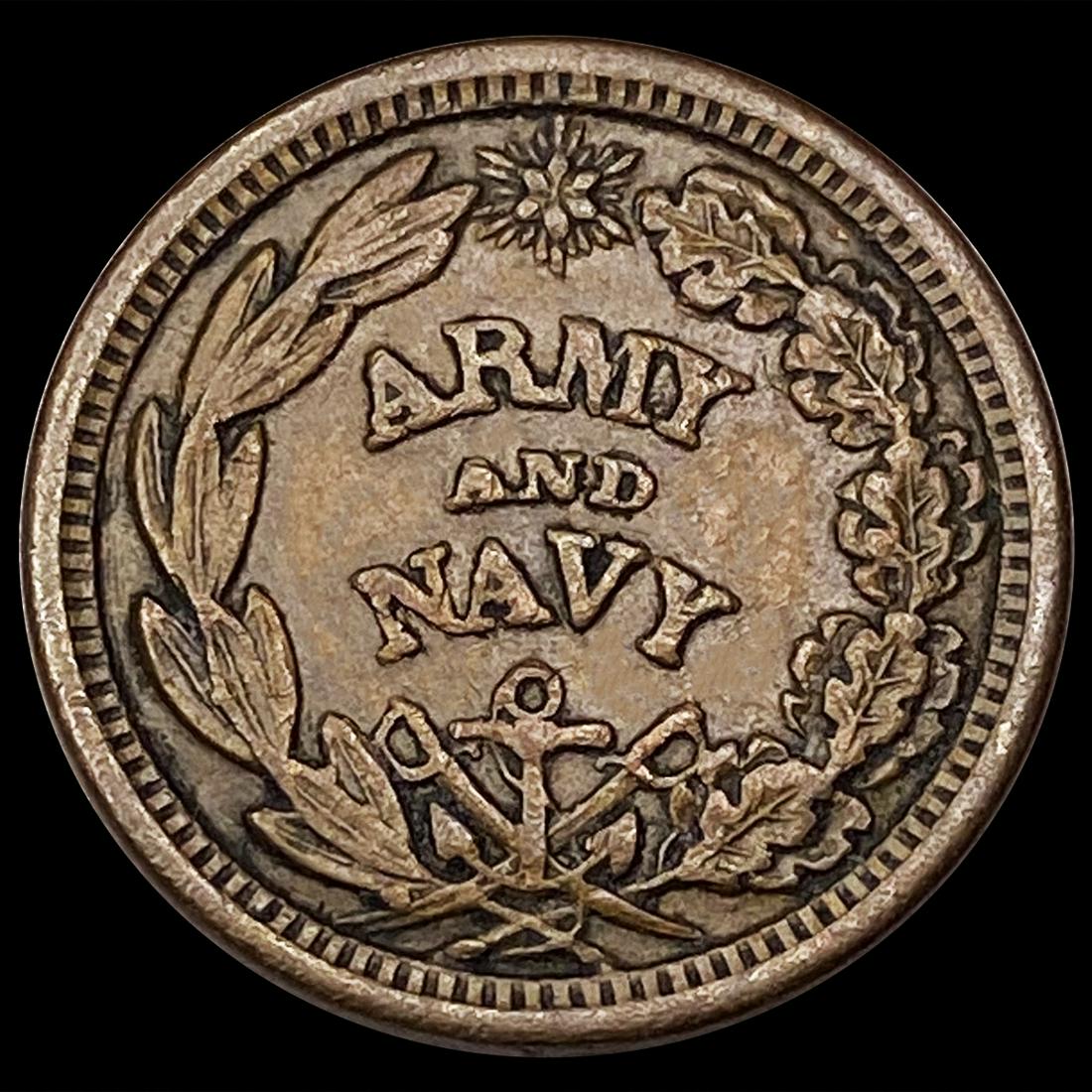 Army & Navy Civil War Token UNCIRCULATED (1 of 2)