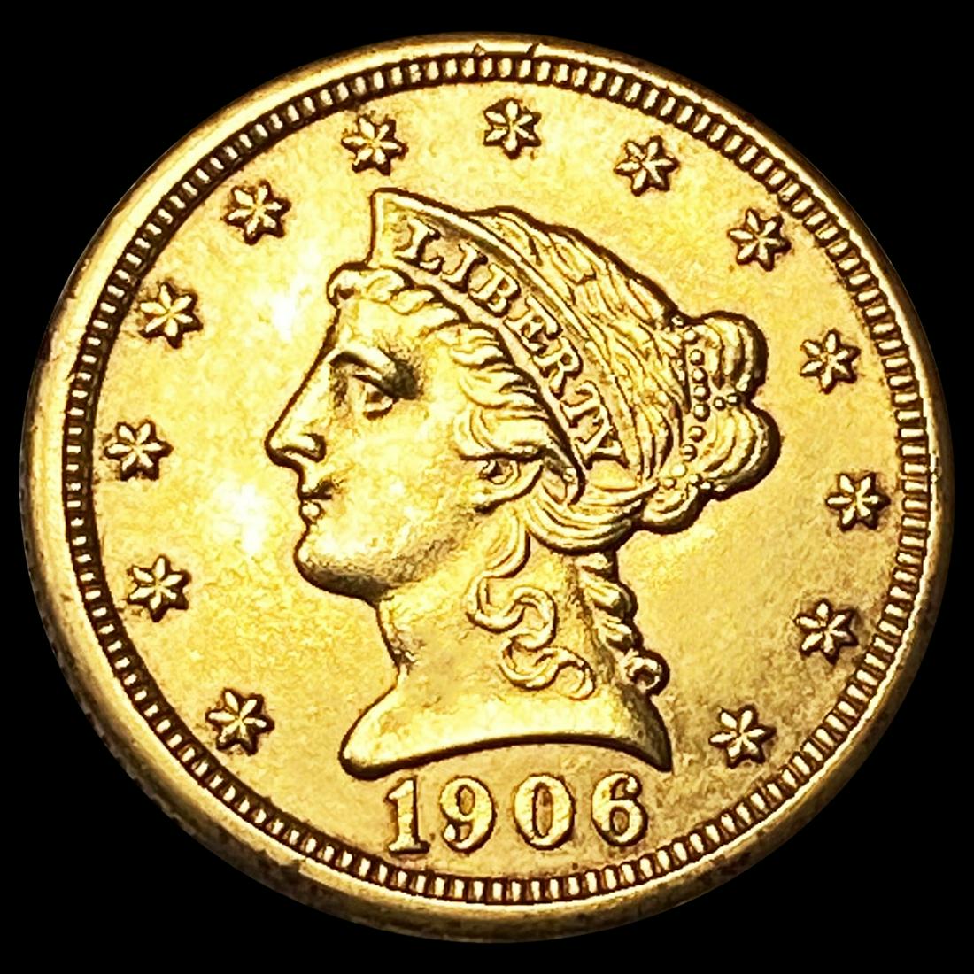 1906 $2.50 Gold Quarter Eagle UNCIRCULATED (1 of 2)