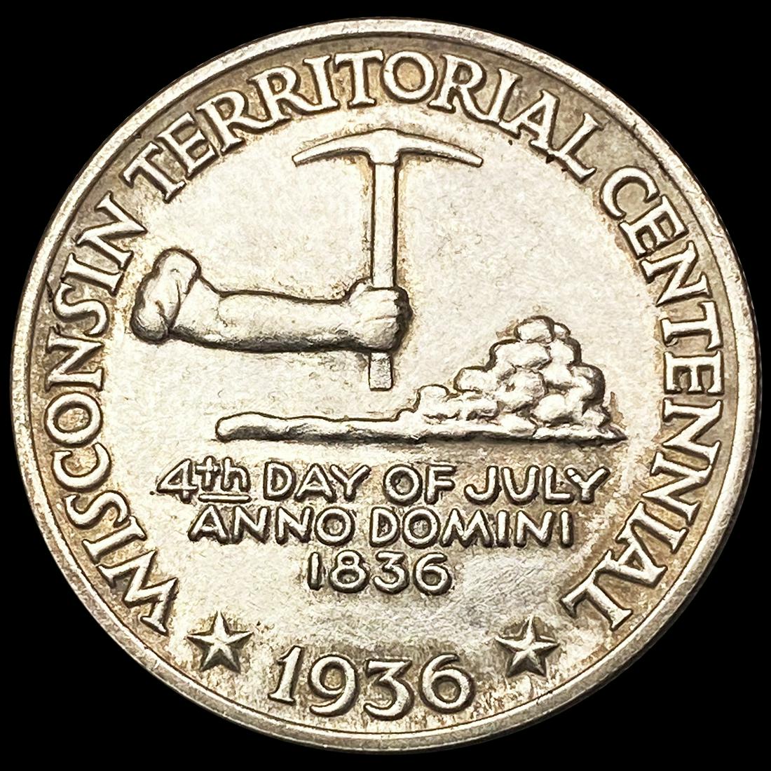 1936 Wisconsin Half Dollar UNCIRCULATED (1 of 2)