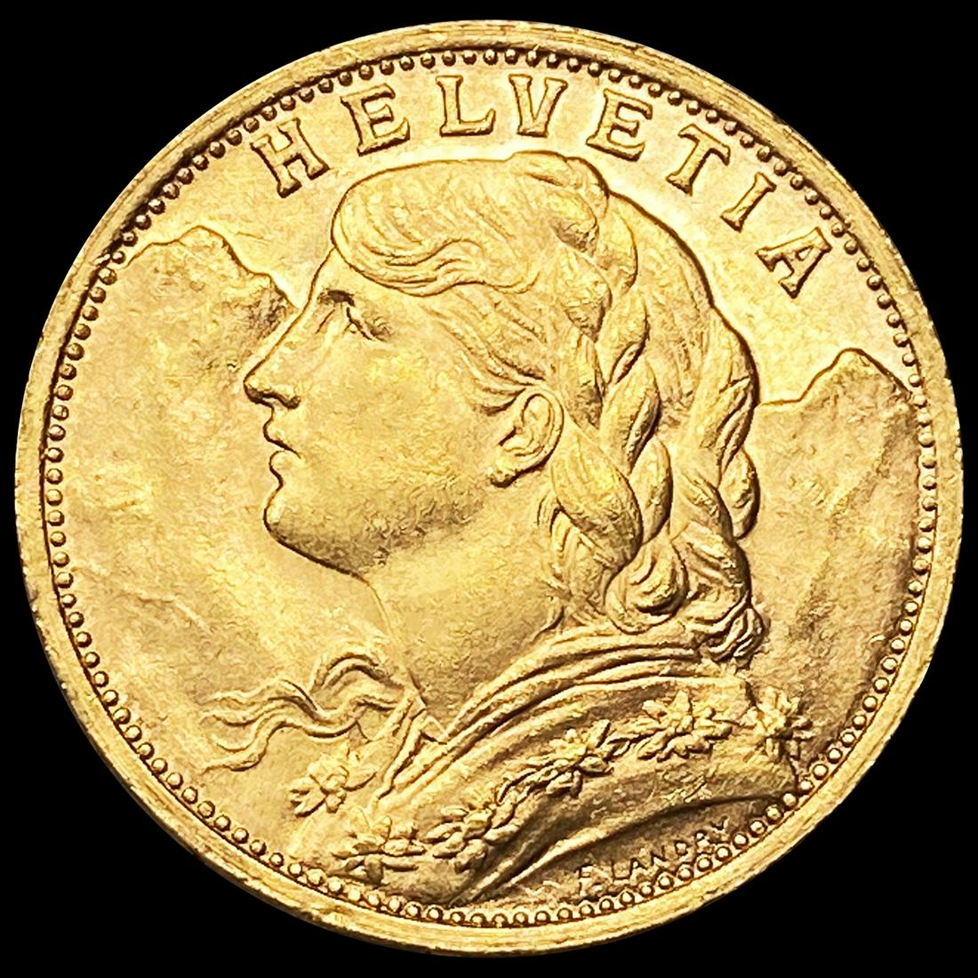 1930-B Swiss 20 Francs GEM BU (1 of 2)