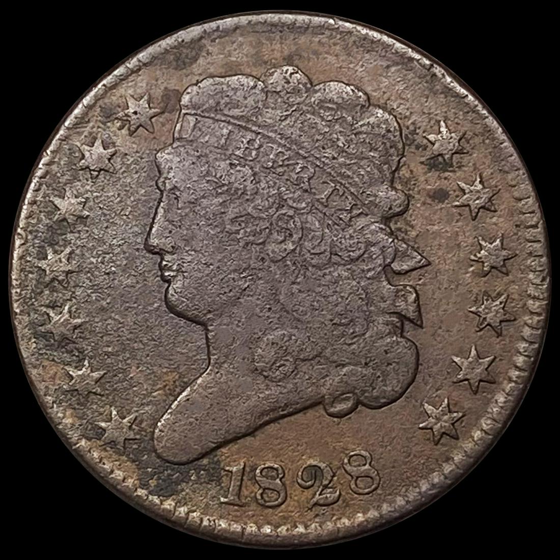 1828 Classic Head Half Cent LIGHTLY CIRCULATED (1 of 2)