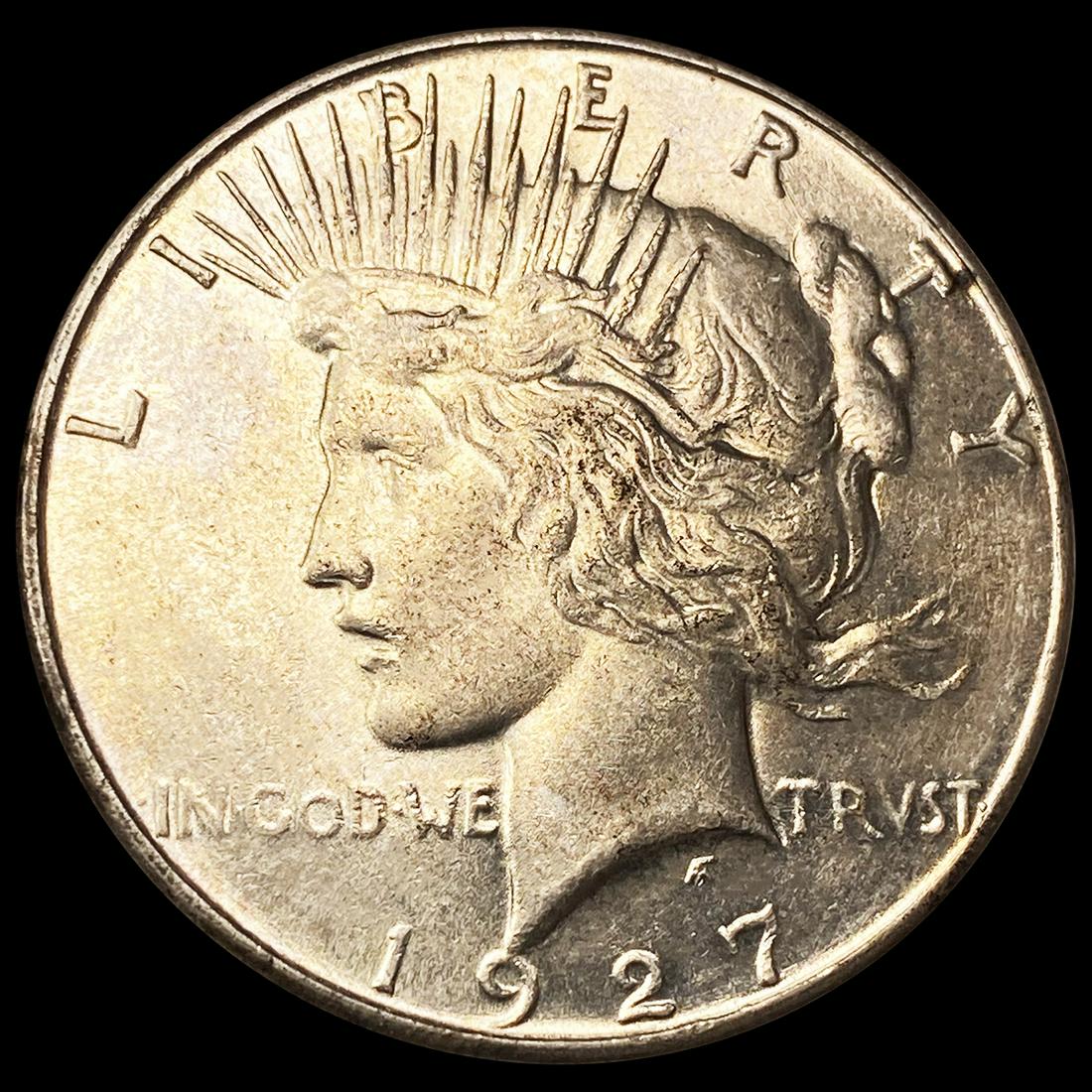 1927-S Silver Peace Dollar UNCIRCULATED (1 of 2)