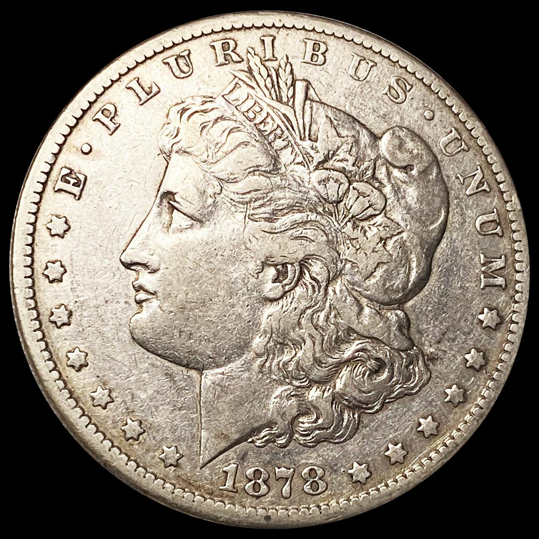 1878-CC Morgan Silver Dollar NEARLY UNCIRCULATED (1 of 2)