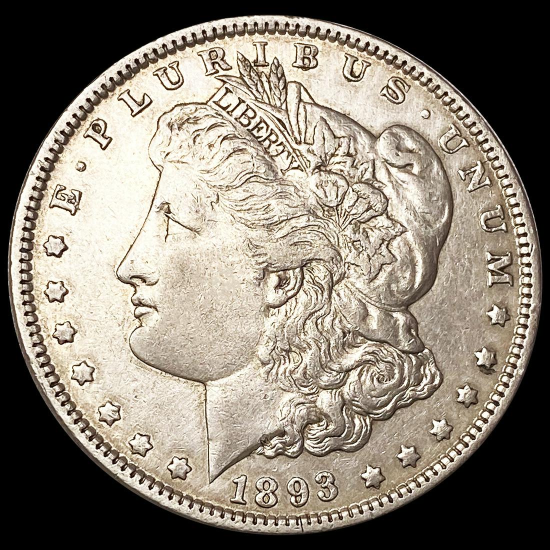 1893 Morgan Silver Dollar CLOSELY UNCIRCULATED (1 of 2)