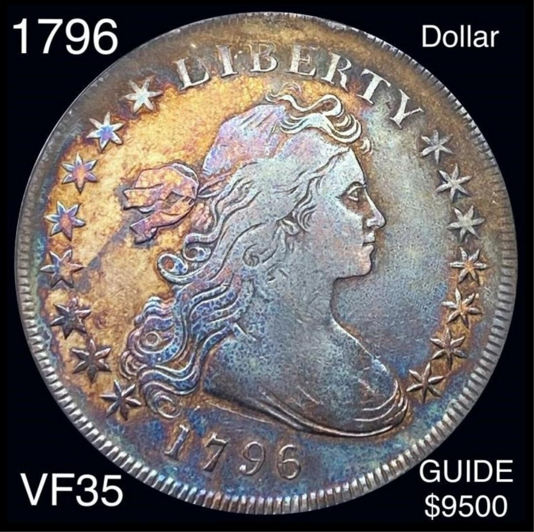 1796 Draped Bust Dollar LIGHTLY CIRCULATED (1 of 2)