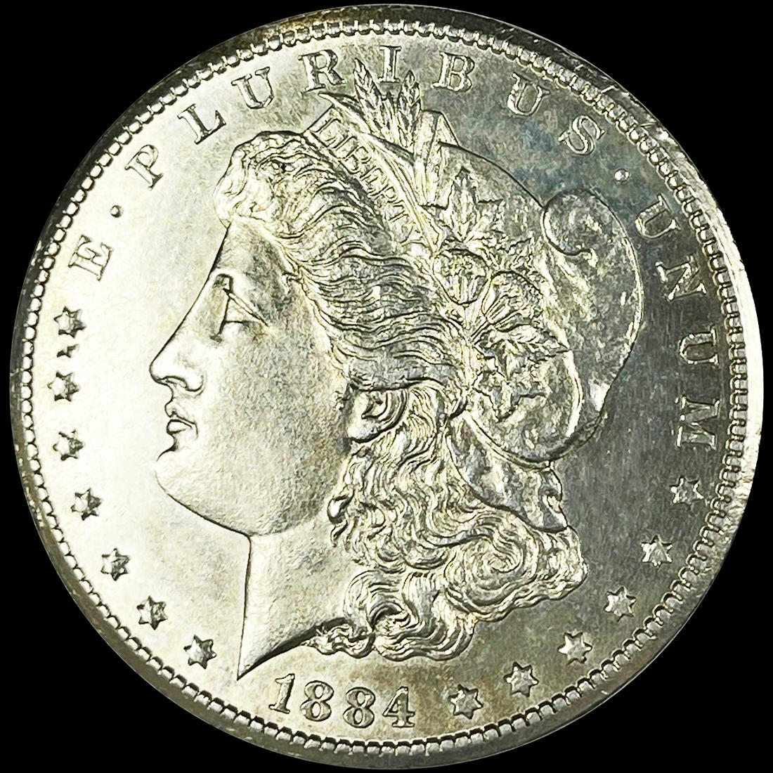 1884-CC PL Morgan Silver Dollar UNCIRCULATED (1 of 2)