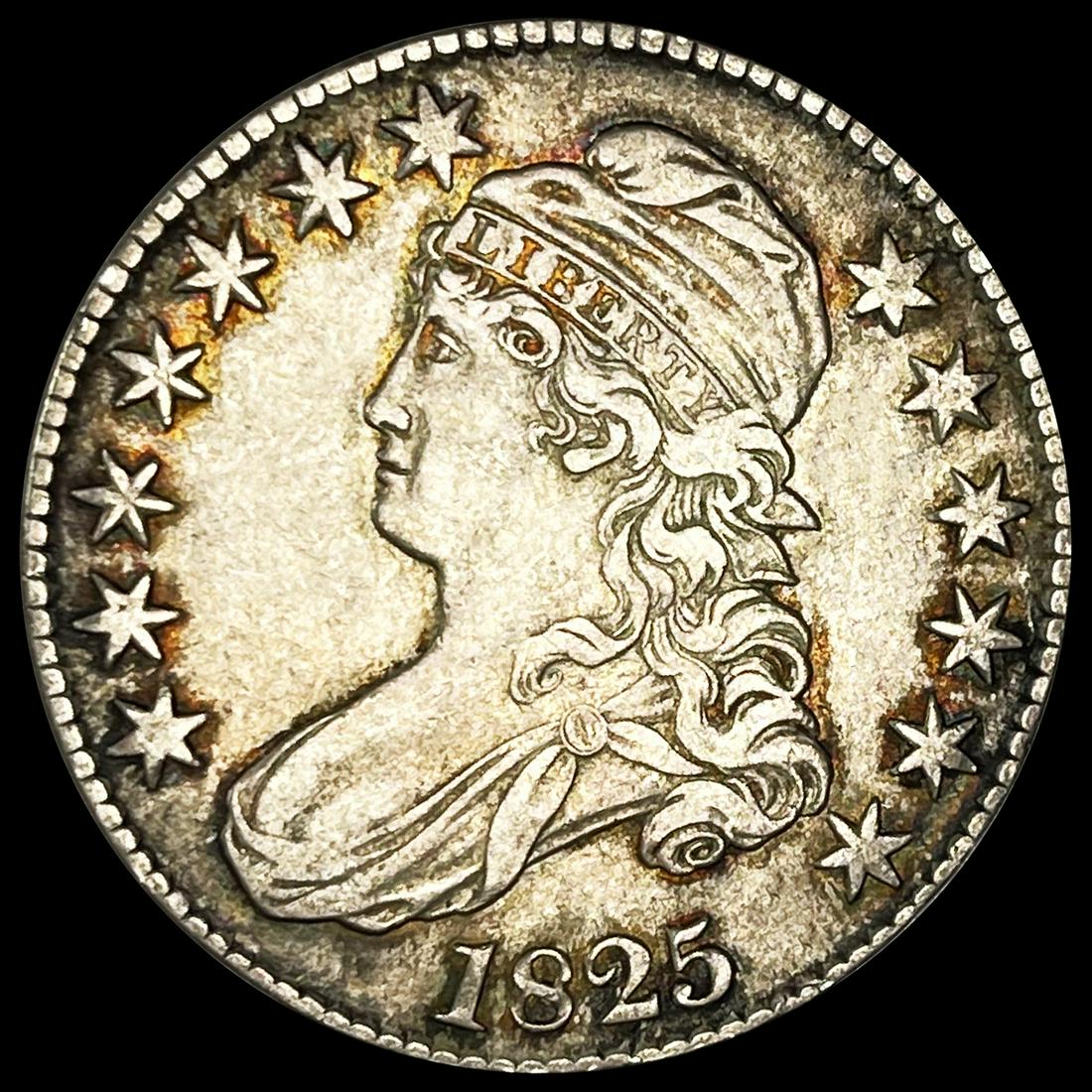 1825 Capped Bust Half Dollar CLOSELY UNCIRCULATED (1 of 2)
