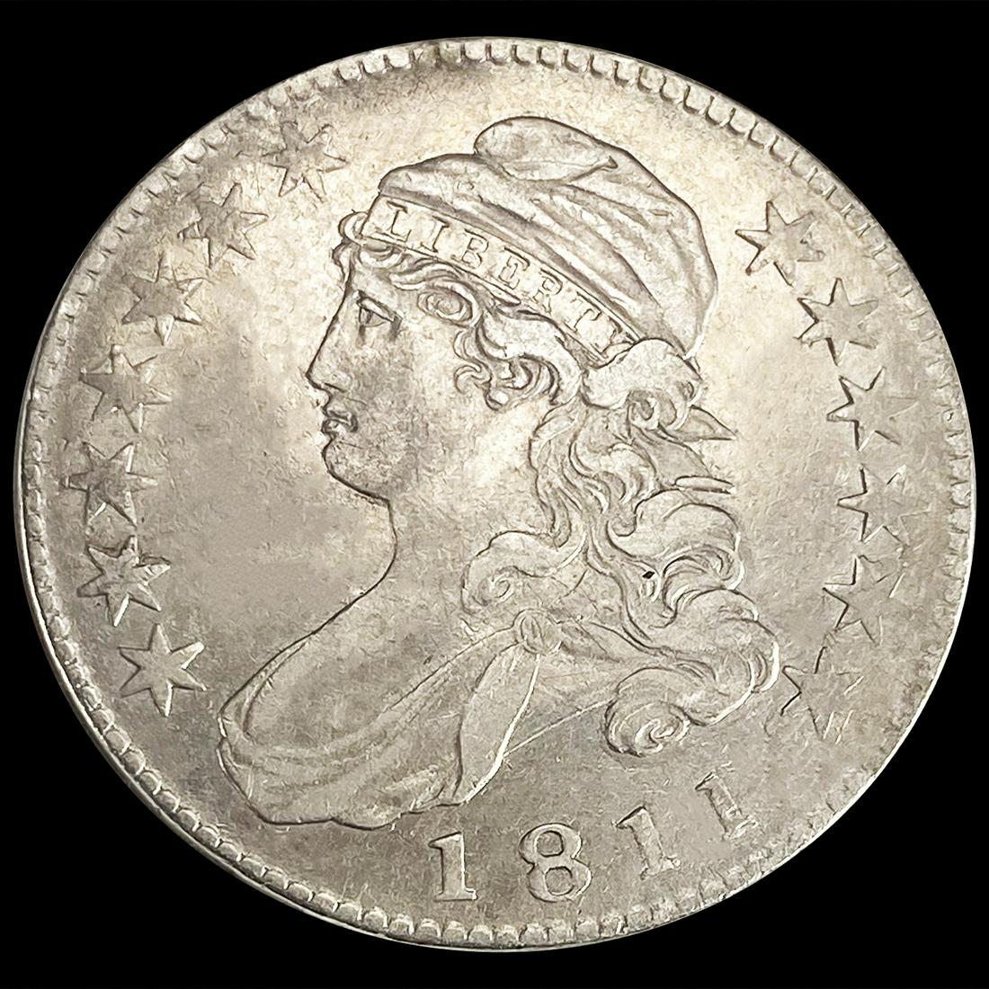 1811 Capped Bust Half Dollar CLOSELY UNCIRCULATED (1 of 2)