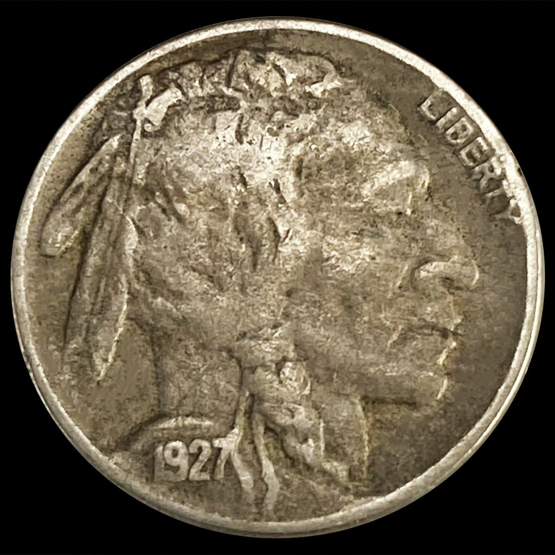 1927-D Buffalo Nickel ABOUT UNCIRCULATED (1 of 2)