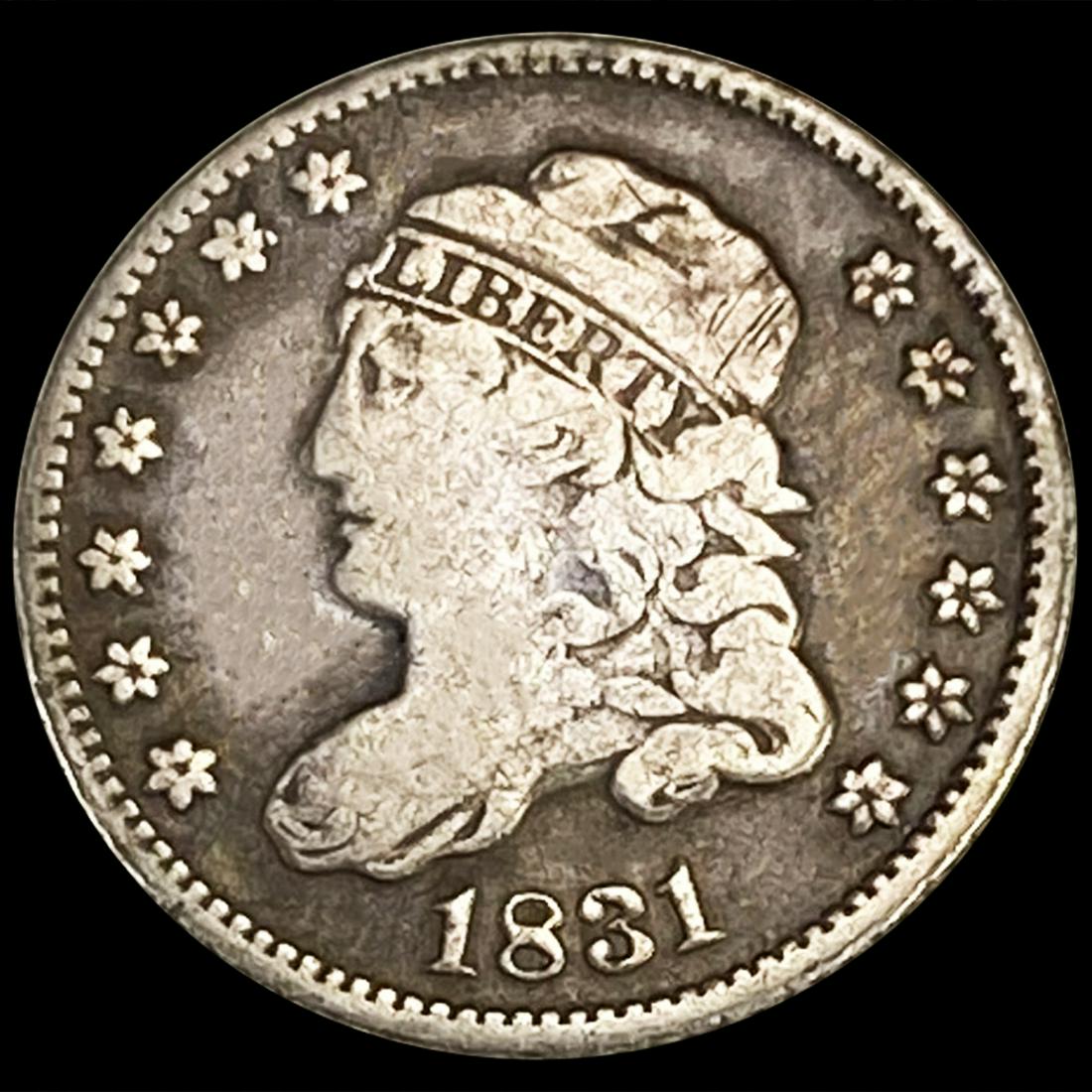 1831 Capped Bust Half Dime ABOUT UNCIRCULATED (1 of 2)