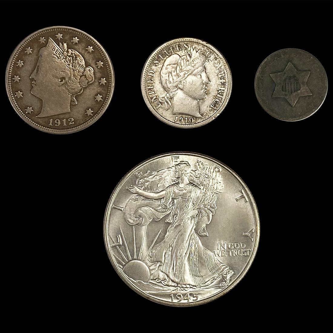 (4) Misc Coins NEARLY UNCIRCULATED (1 of 2)