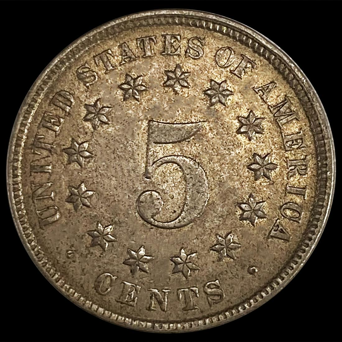 1883 Shield Nickel CLOSELY UNCIRCULATED (1 of 2)
