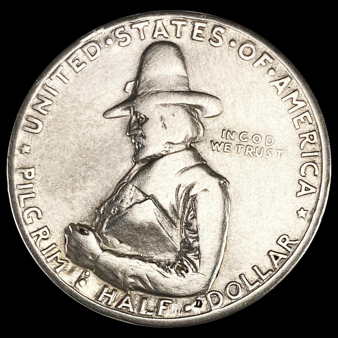 1920 Pilgrim Half Dollar CLOSELY UNCIRCULATED (1 of 2)