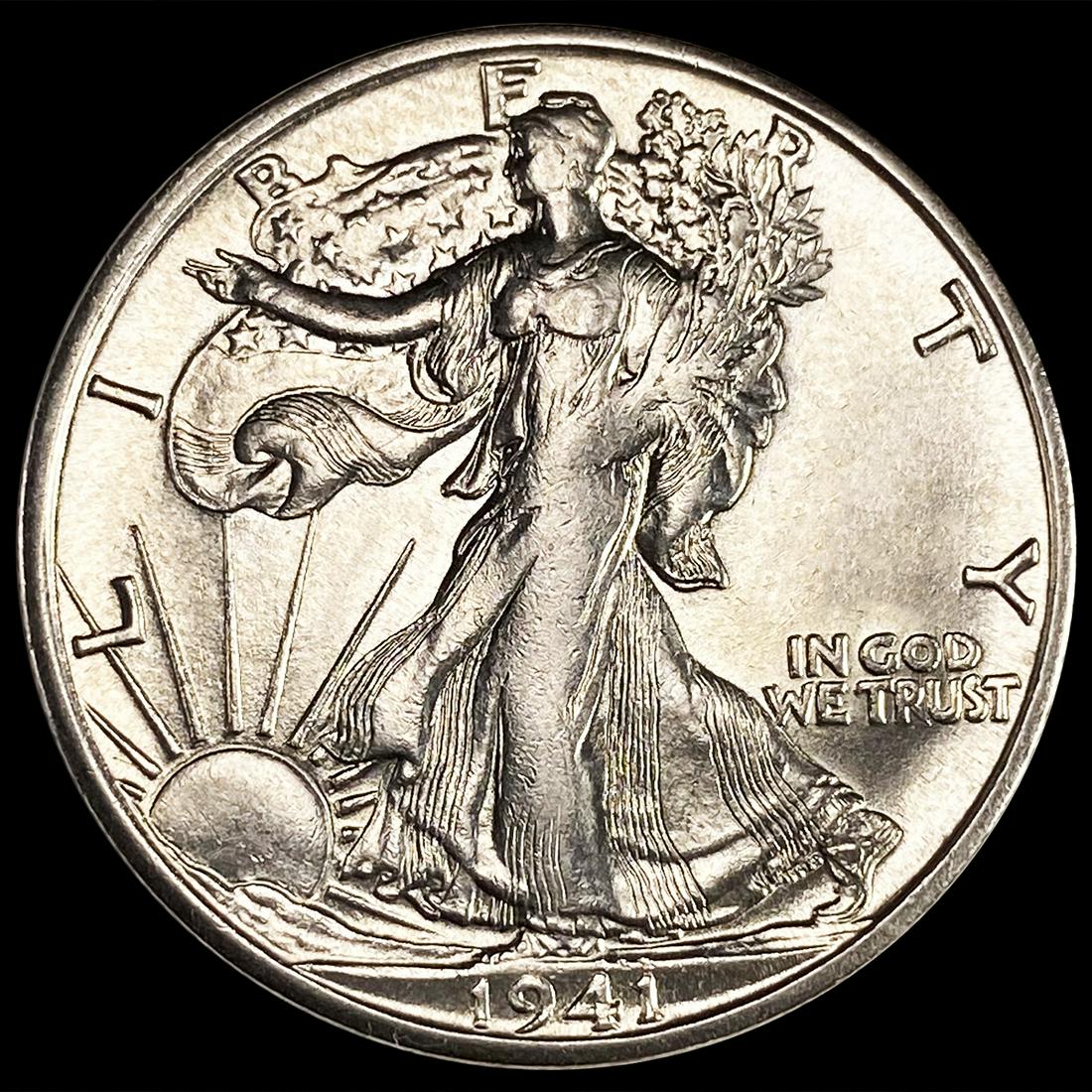 1941-S Walking Liberty Half Dollar UNCIRCULATED (1 of 2)
