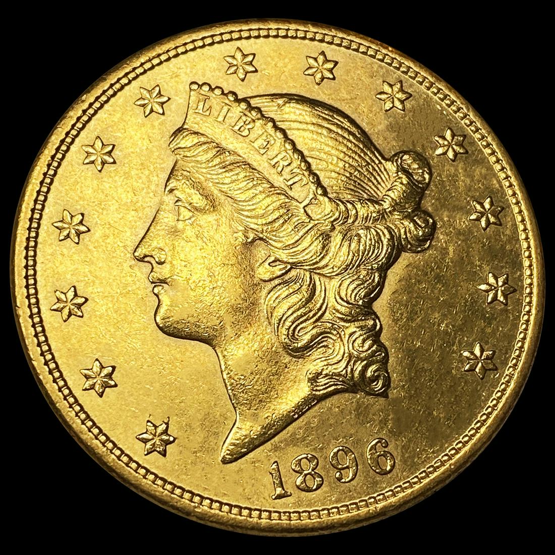 1896 $20 Gold Double Eagle UNCIRCULATED (1 of 2)