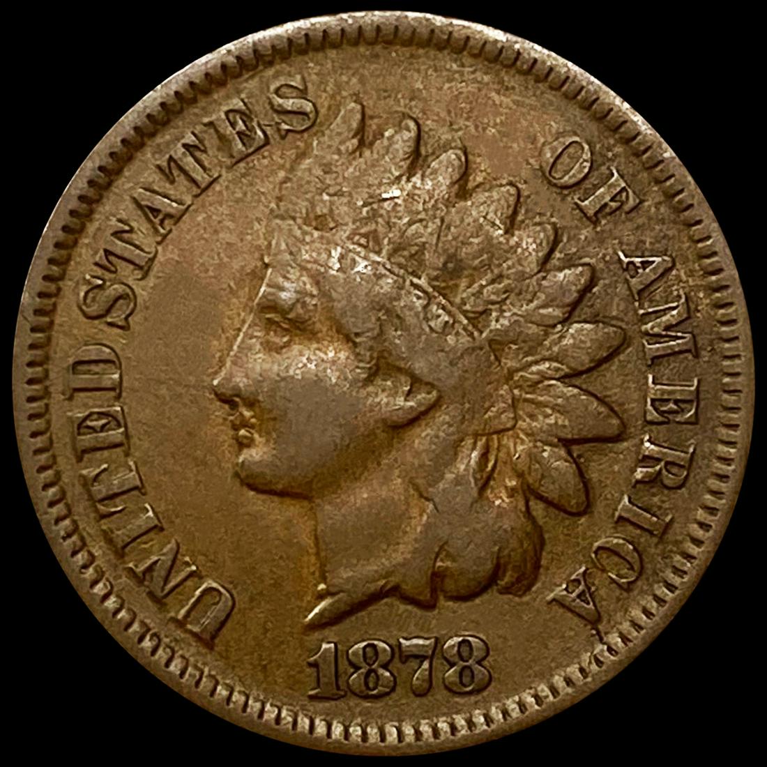 1878 Indian Head Cent NEARLY UNCIRCULATED (1 of 2)